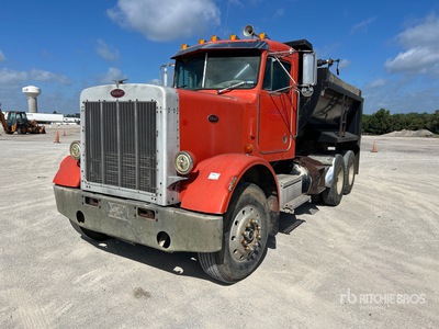 1985 Peterbilt 359 6x4 T/A Dump Truck