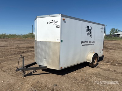 2009 Rainbow Summit 13 ft S/A Enclosed Trailer