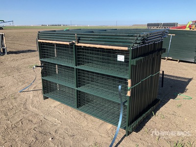 Quantity of (50) 2025 BYT MSPP07 7 ft Mesh Sheep Panel para ganado (Unused)
