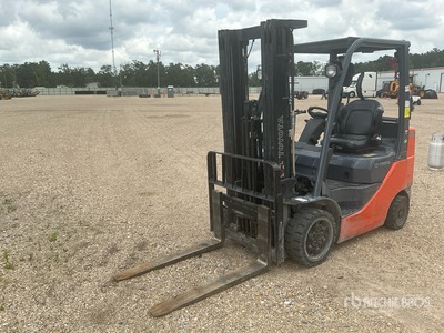 2019 Toyota 8FGCU25 5000 lb Cushion Tire Forklift