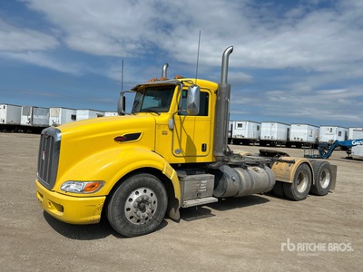 2012 Peterbilt 386 T/A Day Cab Truck Tractor