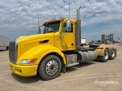 2012 Peterbilt 386 6x4 T/A Day Cab Truck Tractor