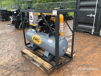 2026 EMC GAC60 24.4 cfm Skid-Mounted 60 gal Sprężarka powietrza (Unused)