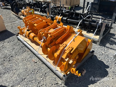 Quantity of (8) 2026 GIYI Cat 301 GYA-8 Excavator Attachments Attacco per escavatore - Fits Cat 301 (Unused)