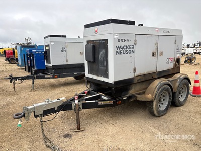 2017 Wacker G70 56.2 kW Mobile 発電機セット (250-749 kw/310-950 kva)