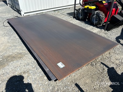 Quantity of (2) 2026 SKLP 5 ft x 9 ft 9 in ألواح الصلب (Unused)