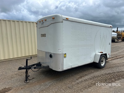 2003 Haulmark 12 ft S/A Enclosed Trailer