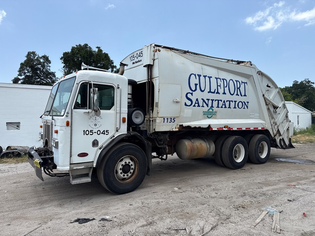 2005 Peterbilt COE 320 6x4 Rear Loader Waste Collection Truck