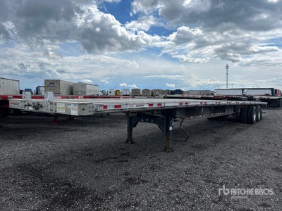 2021 Manac 53 ft T/A Flatbed Trailer