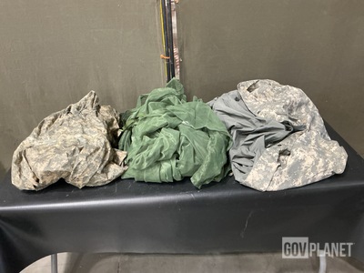 (15) Wet Weather Ponchos, (4) Bivy Covers & Assorted Items