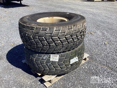 (2) Sand Trail 450/80R20 M.O.V. Tires w/Wheels