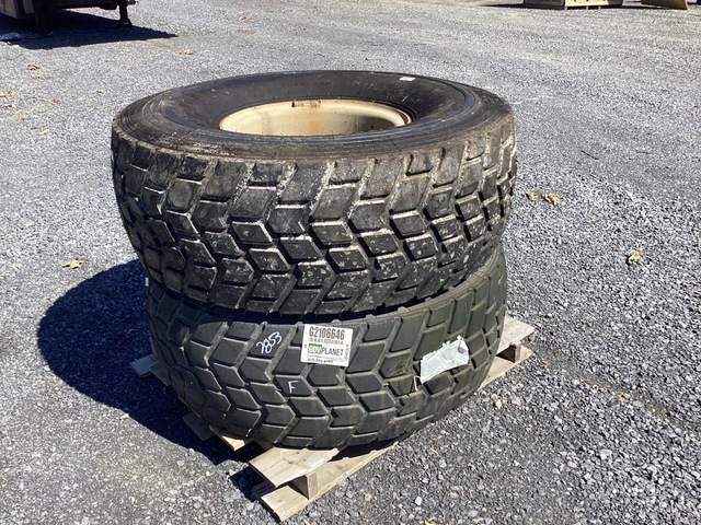 (2) Sand Trail 450/80R20 M.O.V. Tires w/Wheels