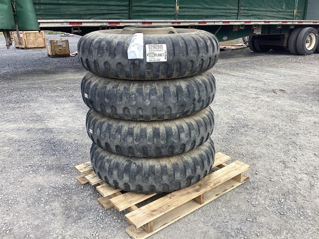 (4) Armstrong 11.00-20 Tires w/Wheels