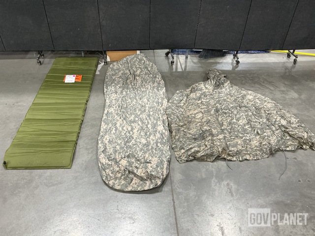 (31) Self-Inflating Sleeping Mats, (11) Bivy Covers & Assorted Items