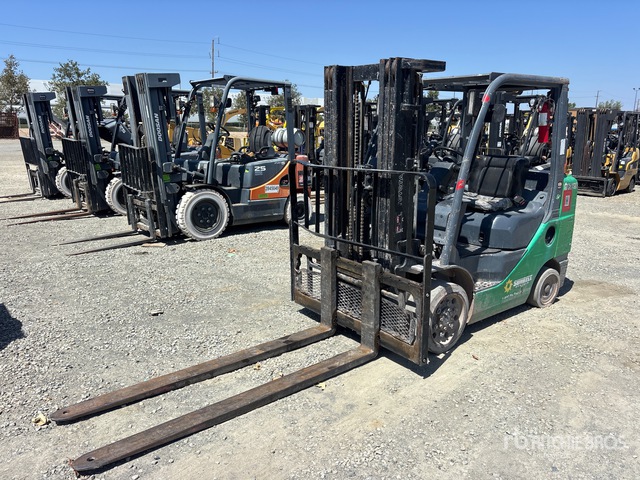 2017 Toyota 8FGCU32 5950 lb Cushion Tire Forklift