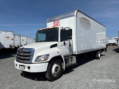 2020 Hino 268 4x2 Van Truck
