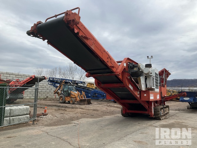 2010 Sandvik QJ340 Tracked Jaw Crushing Plant