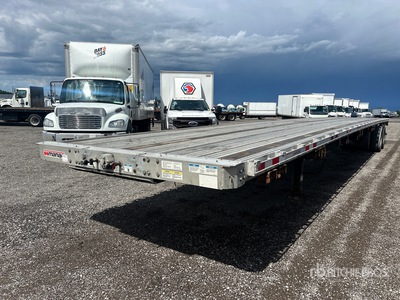 2021 Manac 53 ft T/A Flatbed Trailer