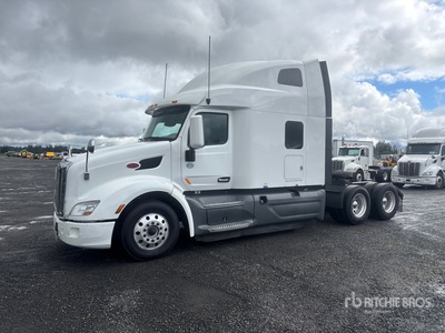 2022 Peterbilt 579 6x4 T/A Sleeper Truck Tractor