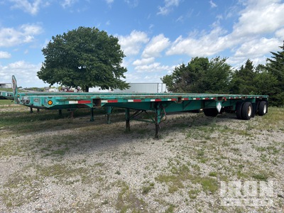 1992 Fontaine 80000 lb 48 ft T/A Spread Axle Remolque caja abierta