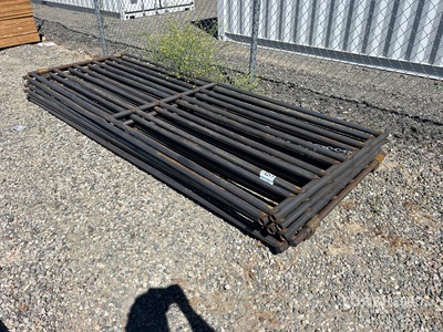 Quantity of (7) 12 ft Livestock Gate