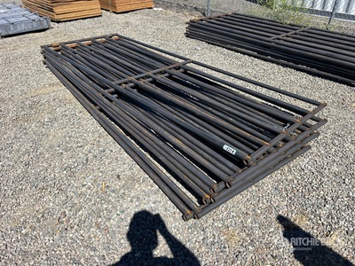 Quantity of (7) 12 ft Livestock Gate