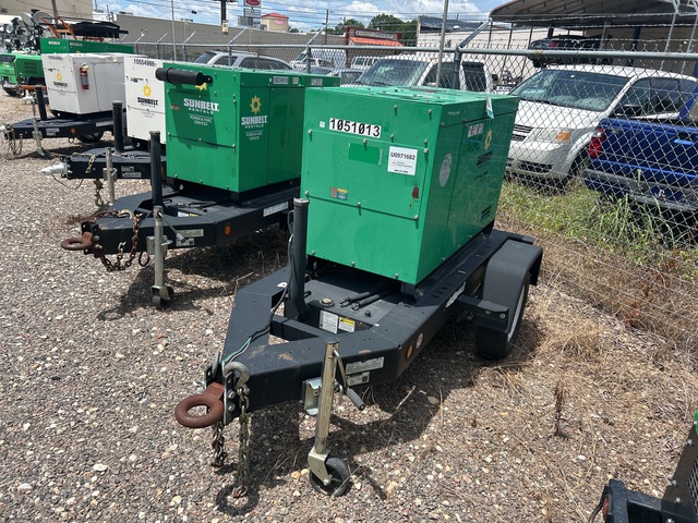 2017 Multiquip DCA-15SPXU4F 14 kW Mobile Generator Set