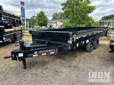 2026 Norstar IronBull 16 ft T/A Dump Utility Trailer (Unused)