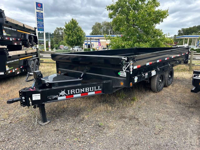 2026 Norstar IronBull 16 ft T/A Dump Utility Trailer (Unused)