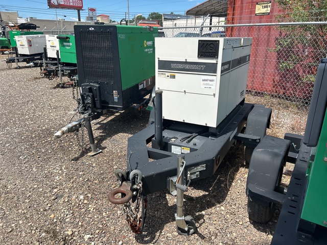 2018 Multiquip DCA-10SPXU4 10 kW Mobile Generator Set