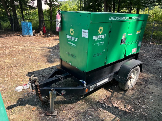 2015 Multiquip DCA-25SSIU4F 20 kW Mobile Generator Set