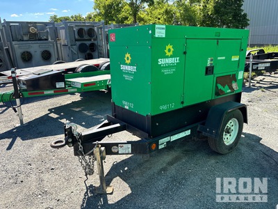 2016 Multiquip DCA25SSIU4FSG 20 kW Mobile Generator Set