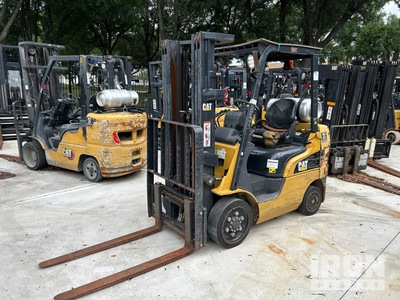 2020 Cat 2C5000 4750 lb Cushion Tire Forklift
