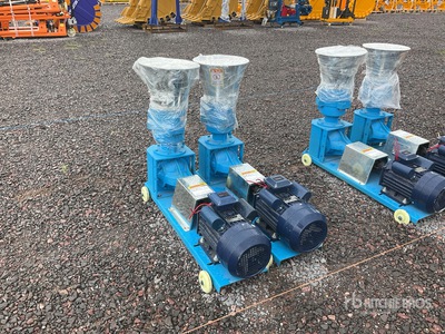 Quantity of (2) 2026 Gilsan MT160 Electric Lote de Peletizadoras (Sin Usar) / Pellet Making Machine (Unused)