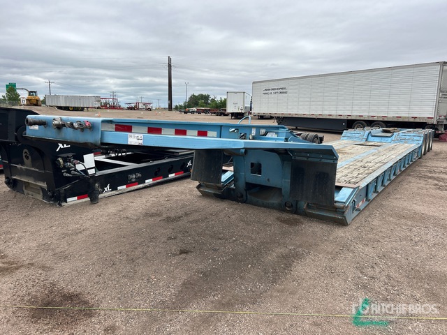 1996 Load King 52 ton Tri/A Removable Gooseneck Lowboy Trailer