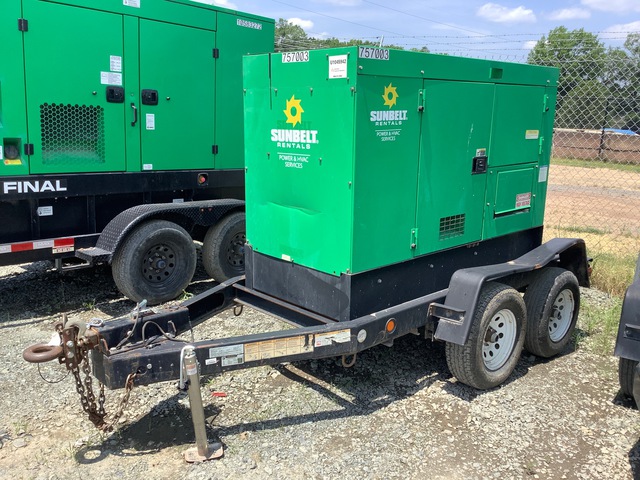 2015 Multiquip DCA-45SSIU4F 36 kW Mobile Generator Set