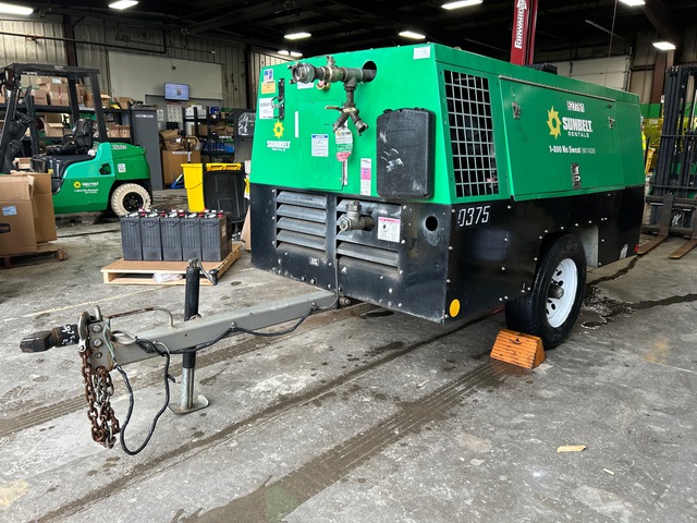 2016 Sullivan D375PDCUSB 375 cfm Mobile Air Compressor (Inoperable)