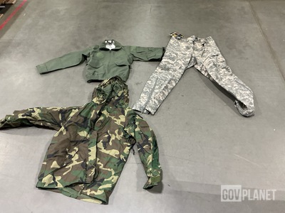 (2) Cold Weather Jackets, (1) Cold Weather Parka & Assorted Items
