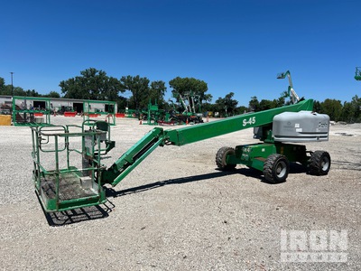 2016 Genie S45 4WD Dual Fuel Telescopic Boom Lift
