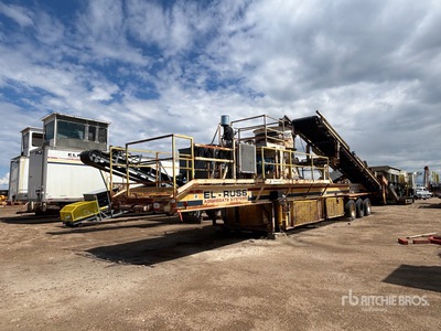 2000 Elrus M2709 Portable planta machacadora de cono