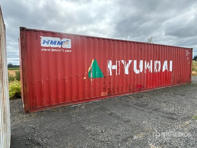 2008 40 ft High Cube Storage Container