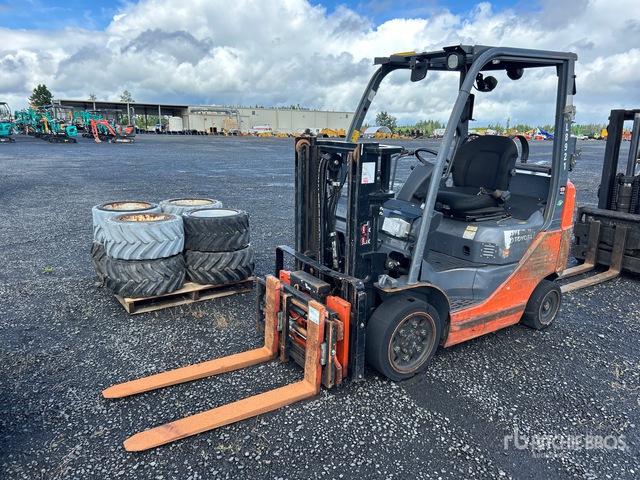 2014 Toyota 8FGCU20 1900 lb Cushion Tire Forklift (Inoperable)