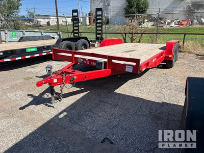 2009 Homemade 18' Tandem axle 18 ft T/A 30" dovetail Equipment Trailer