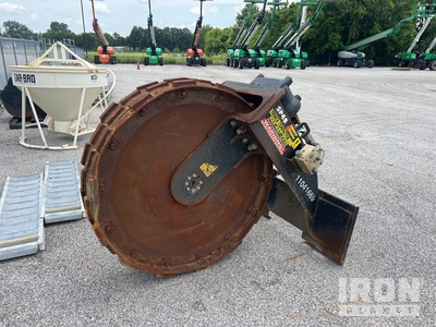 Trench Grader SP48 12 in Skid Steer Compaction Wheel