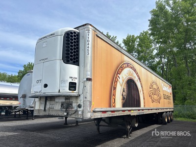 2011 Wabash 53 ft x 102 in Sliding Tri/A Refrigerated Trailer