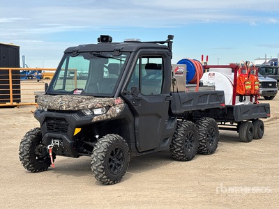 2020 Can-Am Defender DPS HD10 6x6 Fire Suppression Vehículo utilitario