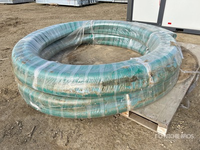 Quantity of (2) 4 in Suction Hoses (Unused)