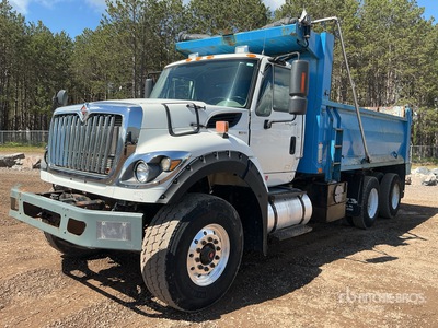 2012 International 7600 6x4 شاحنة قلابة /محورين