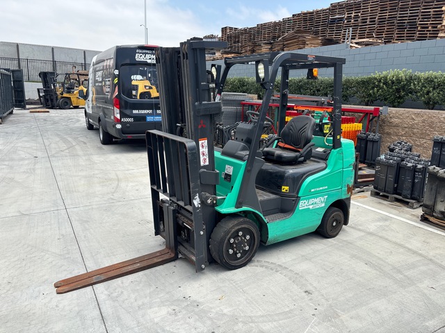 2020 Mitsubishi FGC25N 4750 lb Cushion Tire Forklift