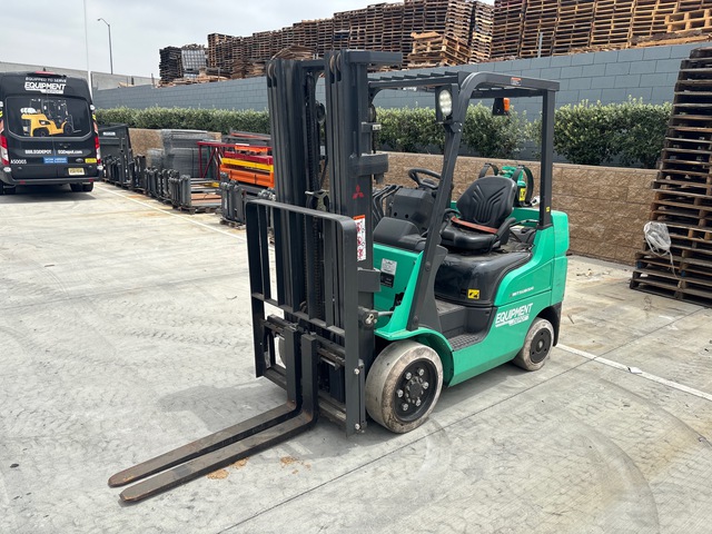 2020 Mitsubishi FGC25N 4750 lb Cushion Tire Forklift